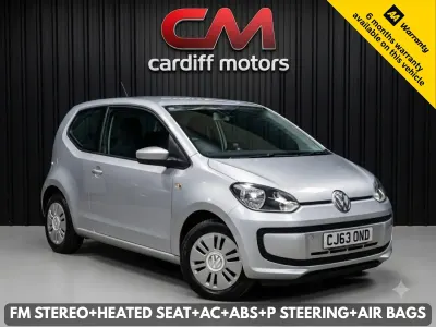 Used VW up! move up! 2013 Silver Hatchback