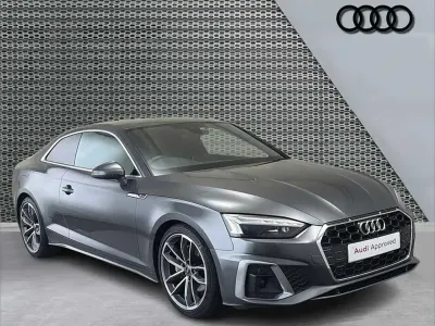 Used Audi A5 S-Line 200 HP (147 kW) 2023 Grey Coupe