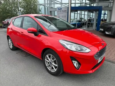 Used Ford Fiesta Zetec 99 HP (72 kW) 2019 Red Hatchback