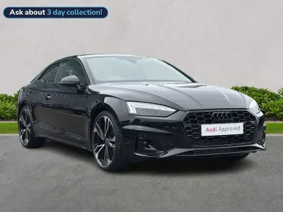 Used Audi A5 Black Edition 147 HP (108 kW) 2023 Black Coupe