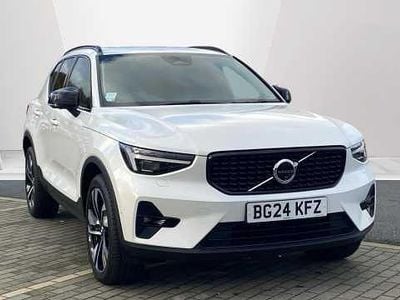 White Used 2024 Volvo XC40 Ultimate SUV | £29,360 (Good price)