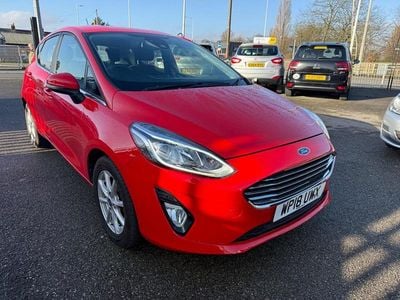 Red Used 2018 Ford Fiesta Zetec Hatchback | £5,999 (Good price)