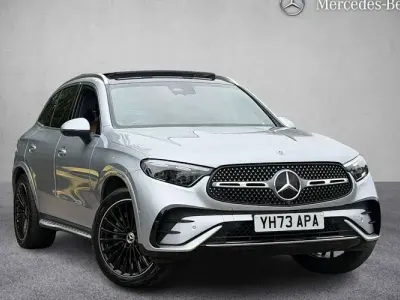 Used Mercedes GLC300 AMG line 269 HP (197 kW) 2023 Silver SUV