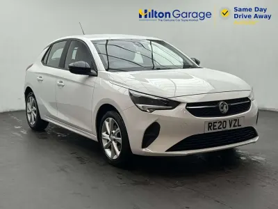 Used Vauxhall Corsa 75 HP (55 kW) 2020 White Hatchback