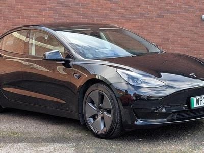 Black Used 2021 Tesla Model 3 Standard Range Sedan | £15,500 (Fair price)