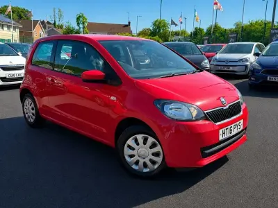 Used Skoda Citigo SE 2016 Red Hatchback