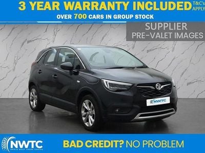 Used Vauxhall Crossland X Business Edition 130 HP (95 kW) 2019 Black SUV