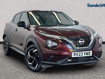 Used Nissan Juke N-Connecta 114 HP (83 kW) 2023 Red SUV