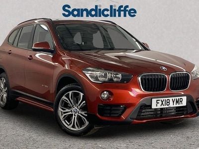 Orange Used 2018 BMW X1 Sport Line SUV | £15,266 (Good price)