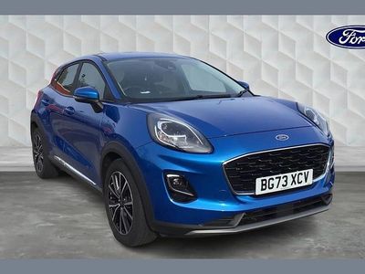 Used Ford Puma Titanium 125 HP (91 kW) 2023 Blue SUV
