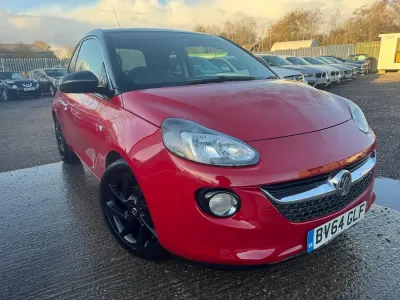 Used Vauxhall Adam Jam 70 HP (51 kW) 2014 Red Hatchback