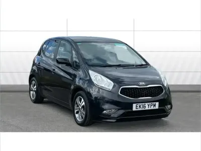 Used Kia Venga 123 HP (90 kW) 2016 Black Hatchback