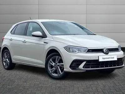 Used VW Polo R-line 95 HP (69 kW) 2022 Ascot grey Hatchback