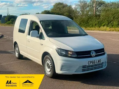 Used VW Caddy Startline 75 HP (55 kW) 2016 White MPV