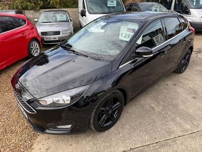 Used Ford Focus Zetec 2014 Black Hatchback
