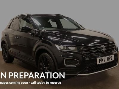 Black Used 2021 VW T-Roc Black Edition SUV | £16,460 (Fair price)