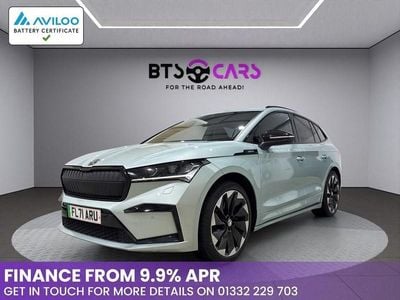 Silver Used 2021 Skoda Enyaq iV SportLine SUV | £18,785 (Fair price)