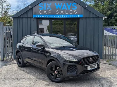 Used Jaguar E-Pace R-Dynamic 240 HP (176 kW) 2018 Black SUV