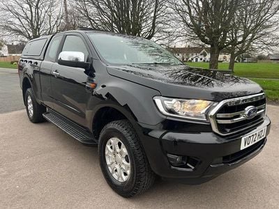 Black Used 2022 Ford Ranger XLT Pickup | £12,835