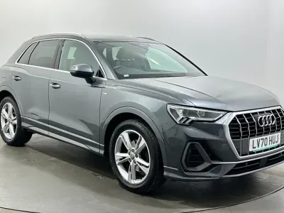 Begagnad Audi Q3 S-Line 150 HK (110 kW) 2020 Grå SUV