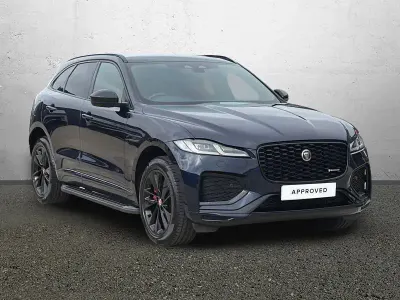 Used Jaguar F-Pace R-Dynamic 201 HP (147 kW) 2022 Blue SUV