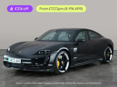 Used Porsche Taycan Performance Package 559 kW (761 HP) 2022 Black Sedan