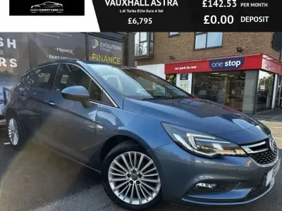 Used Vauxhall Astra Elite 2017 Blue Hatchback
