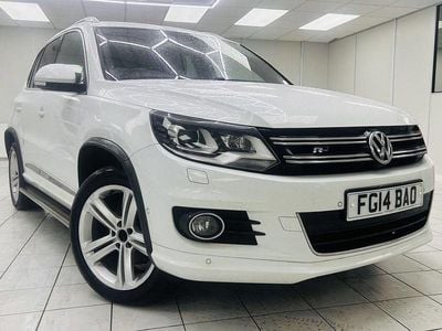 Used VW Tiguan R-line 177 HP (130 kW) 2014 White SUV