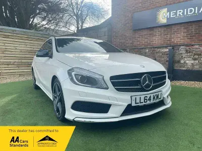 Used Mercedes A220 AMG 170 HP (125 kW) 2014 White Hatchback