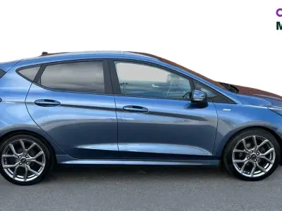 Used Ford Fiesta ST-Line 125 HP (91 kW) 2023 Blue Hatchback