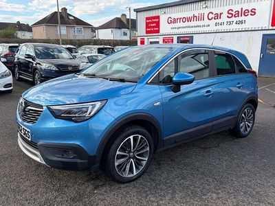 Used Vauxhall Crossland X Elite 130 HP (95 kW) 2020 Blue SUV