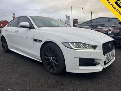 Used Jaguar XE R-Sport 163 HP (119 kW) 2015 White Sedan