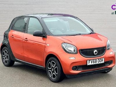 Used Smart ForFour Premium 90 HP (66 kW) 2019 Black Hatchback