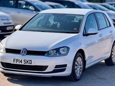 Used VW Golf VII S 2014 White Hatchback