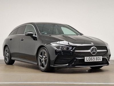 Used Mercedes CLA200 AMG line 163 HP (119 kW) 2019 Black Estate