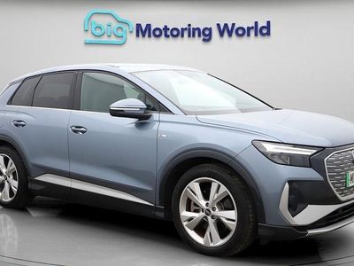 Used Audi Q4 e-tron S-Line 150 kW (204 HP) 2022 Blue SUV