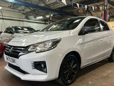 Used Mitsubishi Mirage Edition 80 HP (58 kW) 2020 White Hatchback