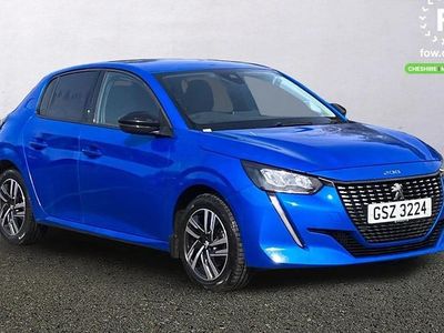 Używany Peugeot 208 Allure Premium 102 KM (75 kW) 2022 Niebieski Hatchback