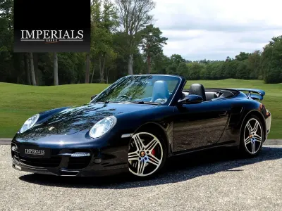Used Porsche 997 Turbo 480 HP (353 kW) 2007 Black Cabriolet