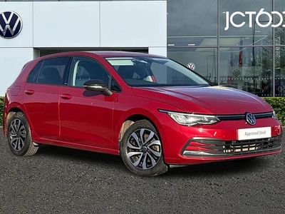 Red Used 2021 VW Golf VIII Active Hatchback | £17,697 (Fair price)