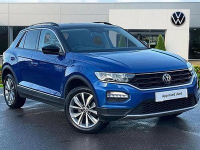 Blue Used 2021 VW T-Roc Design SUV | £14,499 (Good price)