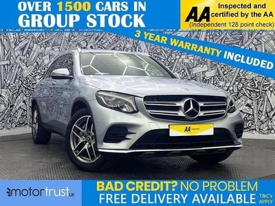 Silver Used 2018 Mercedes GLC220 AMG line SUV | £17,895 (Good price)