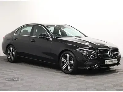 Usado Mercedes C220 2023 Negro Berlina