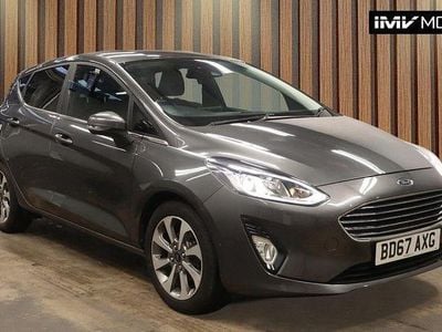 Used Ford Fiesta Zetec 70 HP (51 kW) 2017 Grey Hatchback