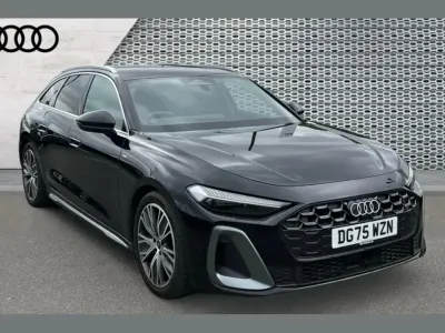 Used Audi A5 S-Line 200 HP (147 kW) 2025 Black Estate