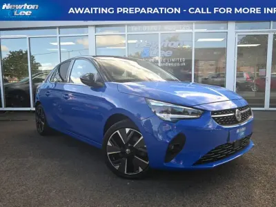 Used Vauxhall Corsa-e Elite 100 kW (136 HP) 2022 Blue Hatchback