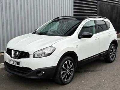 Used Nissan Qashqai 360º 110 HP (80 kW) 2013 White SUV
