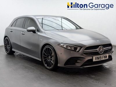 Grey Used 2019 Mercedes A35 AMG Premium Hatchback | £20,850 (Fair price)