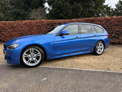 Blue Used 2015 BMW 320 M Sport Estate | £14,295 (A bit pricey)