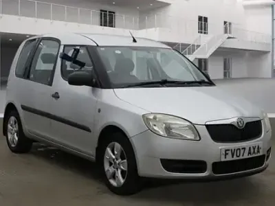 Used Skoda Roomster 70 HP (51 kW) 2007 Silver MPV